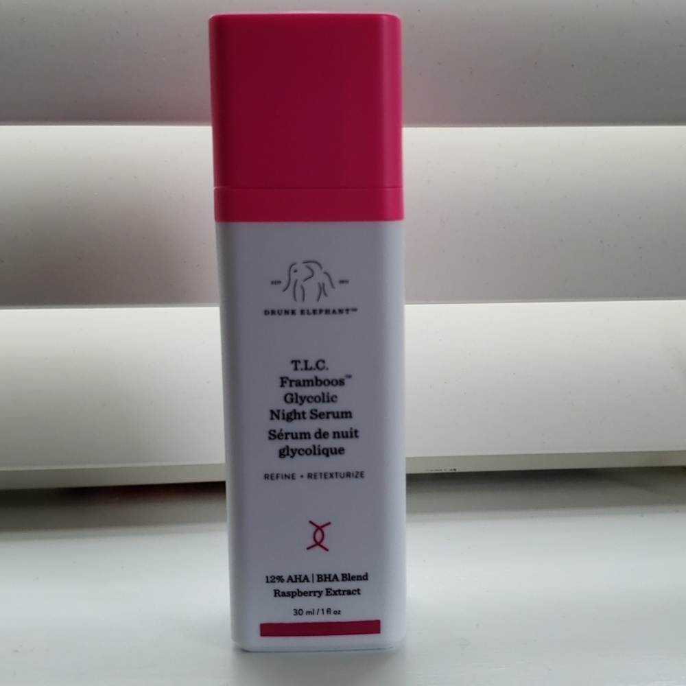Drunk Elephant TLC Framboos Glycolic Night serum